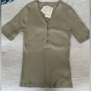 NWT Club Monaco Olive Tee